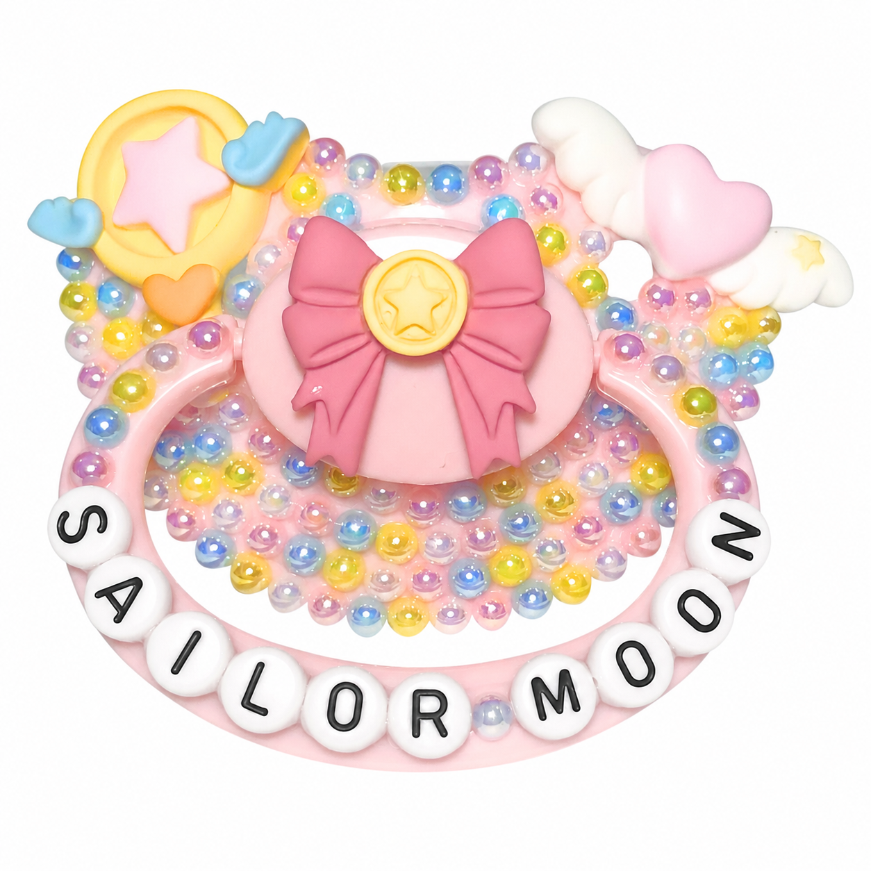 Baby Bear Pacis Adult Pacifier "Sailor Moon" Pink Adult Paci (DDLG/ABDL)