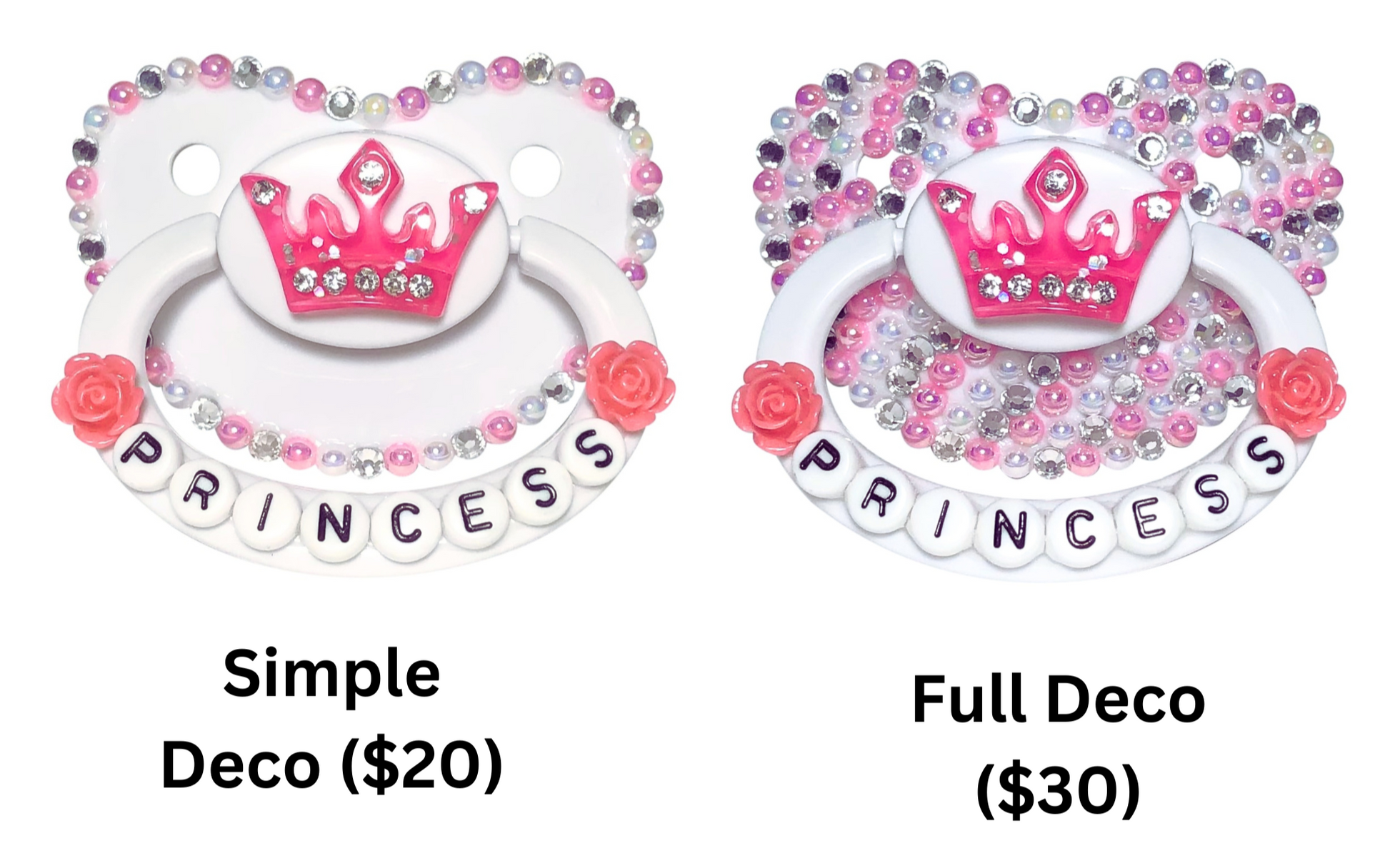 Princess Paci Baby Bear Pacis Adult Pacifier