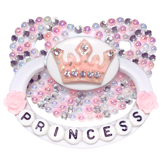 Baby Bear Pacis Adult Pacifier "Princess" Pink Adult Paci (DDLG/ABDL)